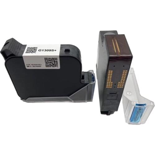 600DPI G1309S nozzle 25.4mm multi-color Quick dry ink cartridge 25.4 mm handheld online TIJ inkjet printer ink cartridge