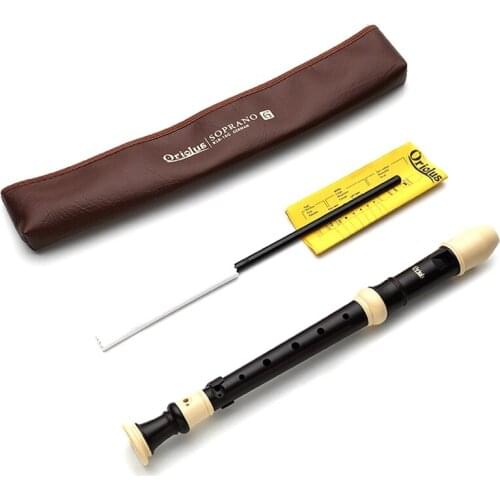 Kongsheng Clarinet Soprano C Alto 8 Holes ABS Flute Recorder Chinese Dizi Musical Instruments