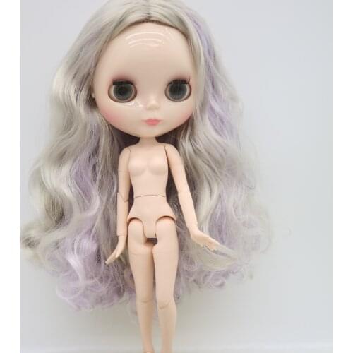 Blyth doll for customized .30cm dolls with mix color hair