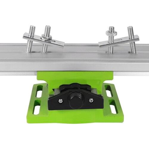 Multi-functional Worktable Bench Drill Vise Fixture Milling Drill Machine Worktable Cross Tools Assisted Positioning Tool