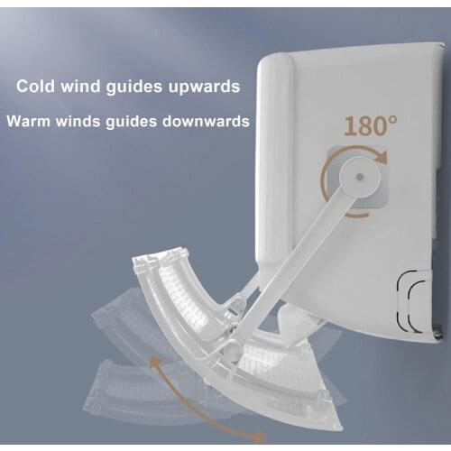 Wall-mounted Windshield Air Conditioners Covers Anti-Wind Shield Deflector Household Air Cooled Baffle Protect Furniture Home
