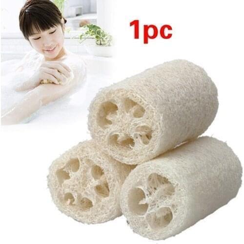 Natural Loofah Luffa Loofa Bath Shower Sponge Spa Body Scrubber Horniness Bathing Massage Sponge Kitchen Washing Clean Dish Rag