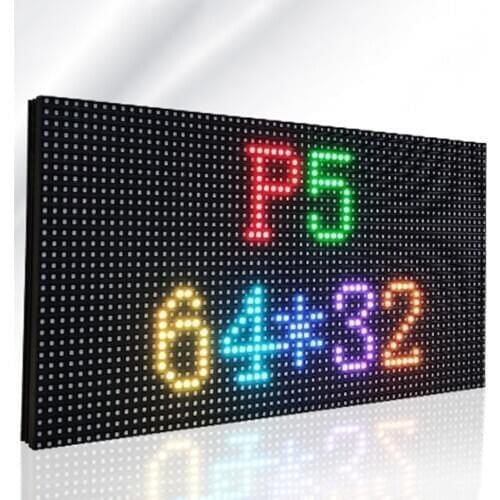 P5 LED Display Module Indoor HD Full Color RGB SMD2121 64x32 Pixel 1 / 16S Scanning 320x160mm Size
