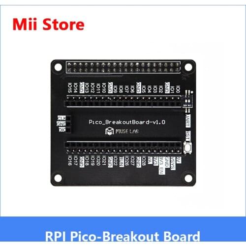 Raspberry Pi Pico Expansion Board Pico-BreakoutBoard SWD/Serial Port/Reset Button Raspberry Hat Compatible with 3B/3B+/4B
