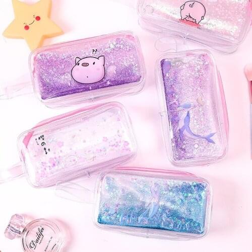 SDJZT Transparent Pencil Cases