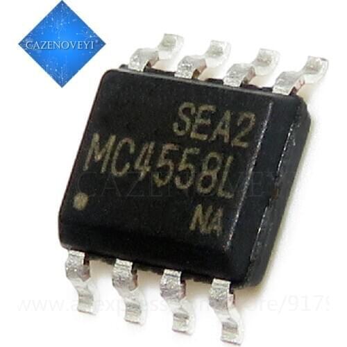 10pcs/lot MC4558L MC4558 4558 SOP-8 In Stock
