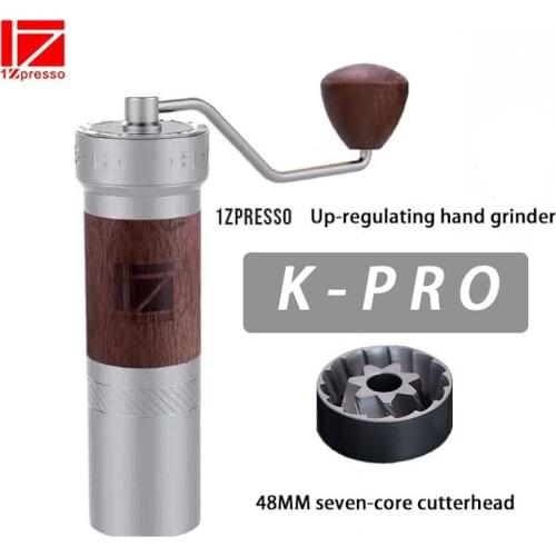 1Zpresso kpro Manual Coffee Grinder Aluminum Burr Grinder Stainless Steel Adjustable Coffee Bean Mill Mini Bean Milling 35g