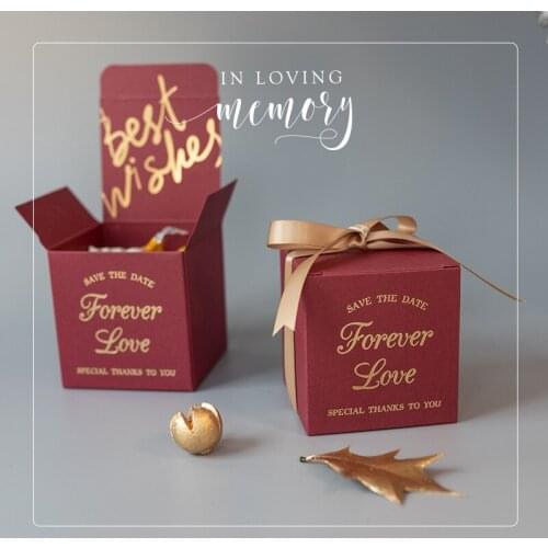 20pcs wedding candy box gift box packaging sweet cake box