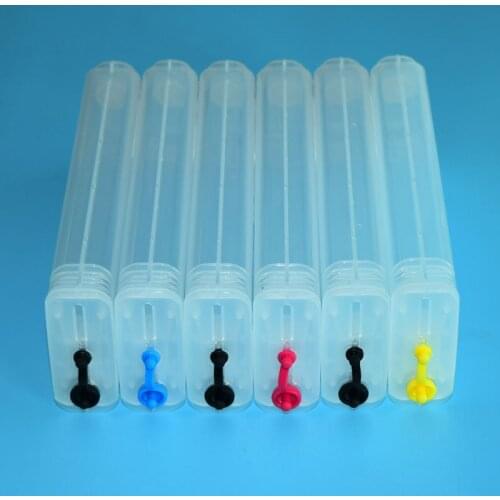 280ML 130ML For HP727 Refillable Ink Cartridge With Chip For HP Designjet T920 T930 T1500 T1530 T2500 T2530 727 Printers