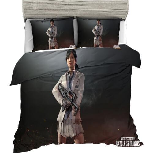 3D Design Digital Printing Bedding Set Duvet Cover Pillowcase Bedclothes Dropshipping Gife Game Queen size 2020013