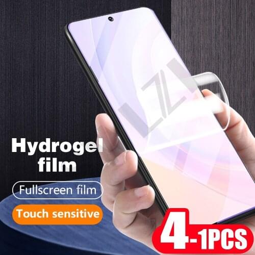 4-1Pcs Not Glass for Honor view 30 Youth 30s 30i pro plus soft full cover protective film phone screen protector