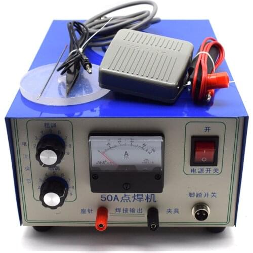 50A Spot Welding Machine Ring Necklace Bracelet Diy Soldering Tools Jewelry Welder