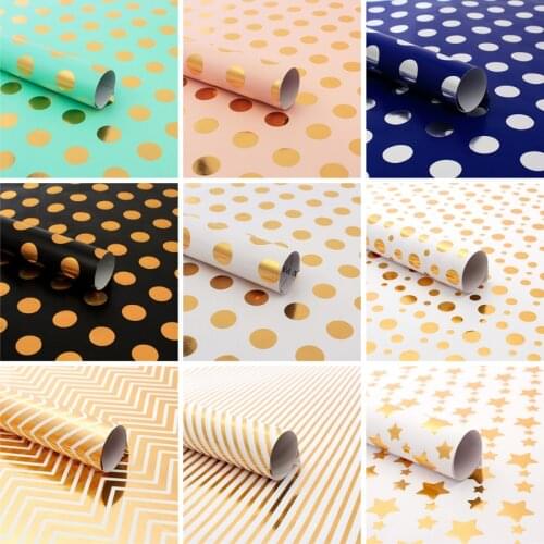 50*70cm Printed Tissue Paper Christmas Wrapping Paper Craft Gift Wrap Wedding Party Home Decor Origami Scrapbook Supplies