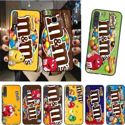 M&Ms Chocolate Box Shell Phone Case For Samsung A51 A71 A40 A50 A70 A10 A20 A30 A6 A7 A8 A9