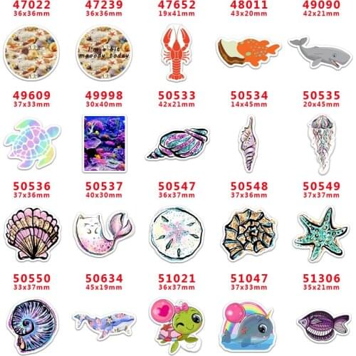 Choshim Diy accessories Cartoon flat back planar resin diy decoration crafts accessories 10pieces,DIY handmade PR47022