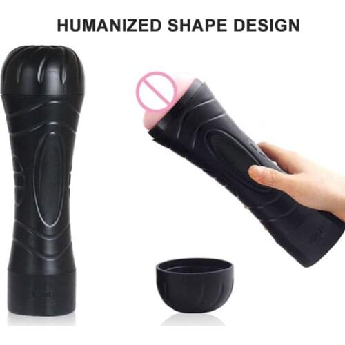 Sex Toy Male Electric Vibration Simulation Masturbation Device Oral Sex Version Pocket Pussy Toy Juguetes Sexuales Fleshlight