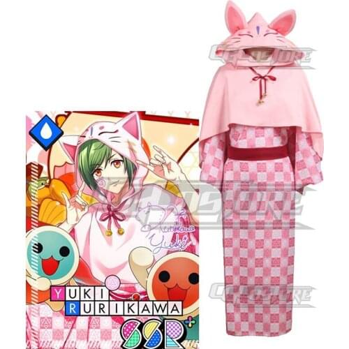 Cosplay Costume Anime A3!Rurikawa Yuki Taiko no Tatsujin Suit Christmas Halloween Free shipping CG396