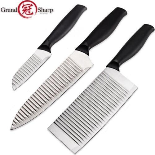 Chef Kitchen Knives Super Quality High-Carbon Stainless Steel Professional Chromium Cooking Tools Potato Peeler Cabbage Grater