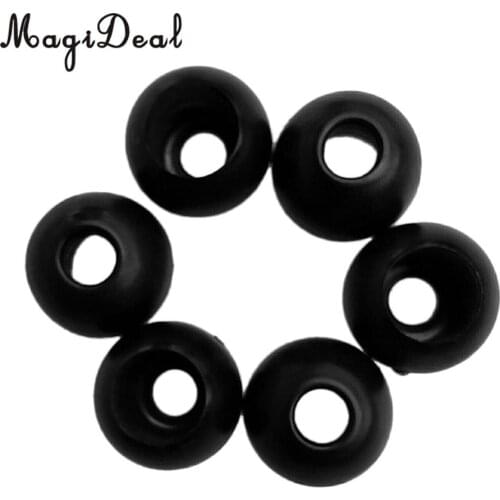 MagiDeal 6x Elastic Shock Cord Ball Stopper for Camping Tent Canopy Marine Boat Trailers Rope End Accessories