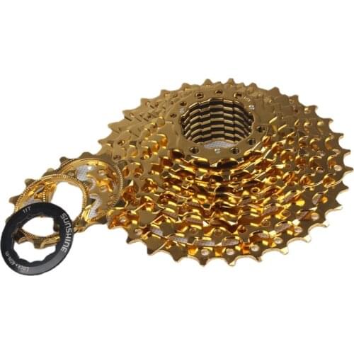Rihui 9S 11-32T 27-speed small wheel mountain bike bicycle cassette flywheel card fly golden flywheel