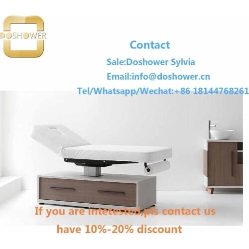 Bed living room salon furniture with massage table wholesale for electric massage bed