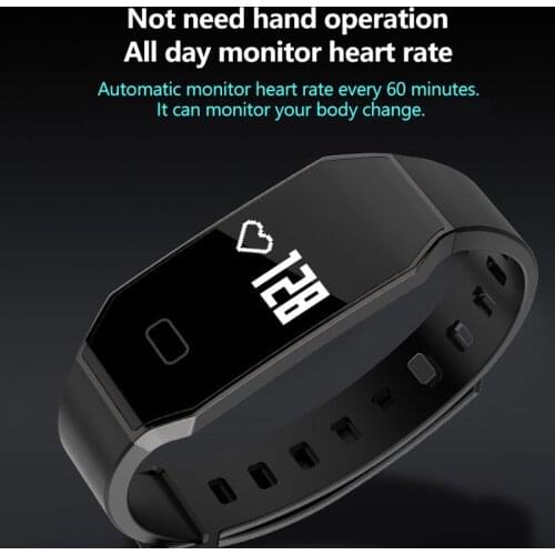 Man woman Smart Band Heart Rate Bracelet Blood Pressure Monitor Smart Wristband Call Reminder Health Fitness Activity Tracker