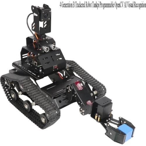 NEW 4 Generation B Trackered Robot Tankpi Programmable OpenCV AI Visual Recognition