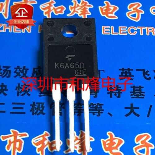 Original 10pcs/ K6A65D TK6A65D TO-220F 650V 6A