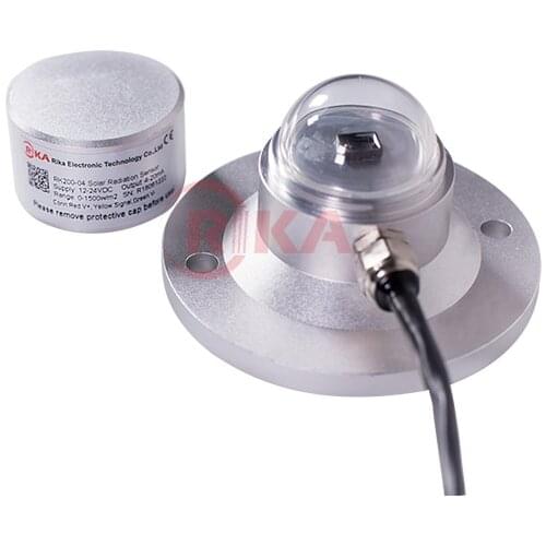 RIKA RK200-04 CE Certified Pyranometer Measuring Solar Radiation Set PV Solar Radiation Sensor