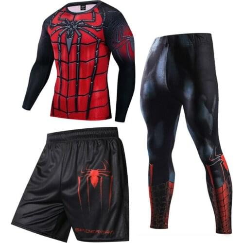Gym Sets Mma Rashguard Jiu Jitsu T-shirt Mannen Boksen Jerseys Bjj Kickboxing Muay Thai Shorts Panty Fitness Run Opgeleid Sport