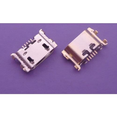 100pcs Micro USB Charging Port Jack socket charger Connector dock For LG K8 Plus K8+ For Realme C1 Realme 2 Pro / Oppo A3s / A5