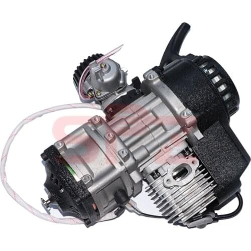49CC two-stroke single-cylinder gasoline engine is suitable for mini off-road electric start Xiaolia off-road vehicle engine