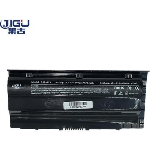 JIGU Laptop Battery 0B110-00070000 A42-G75 For Asus G75VM SERIES G75VW 3D G75VW Series G75VX G75YI361VW-BL G75YI363VX-BL