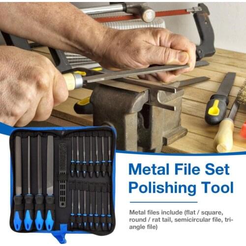 Diamond Mini Metal Needle File Set Portable Grinding Rasp Set Carpenters Woodworking Polishing Carving Manual Files Hand Tools