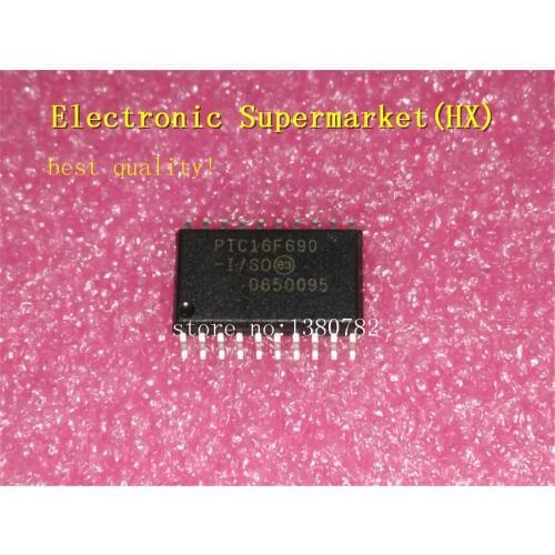 Free Shipping 50pcs/lots PIC16F690-I/SO PIC16F690 SOP-20 New original IC In stock