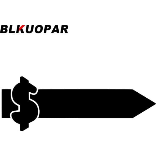 BLKUOPAR for Direction Note Business Shield Car Stickers Anime Fashionable Decals Car Accessories Windows Helmet Decor