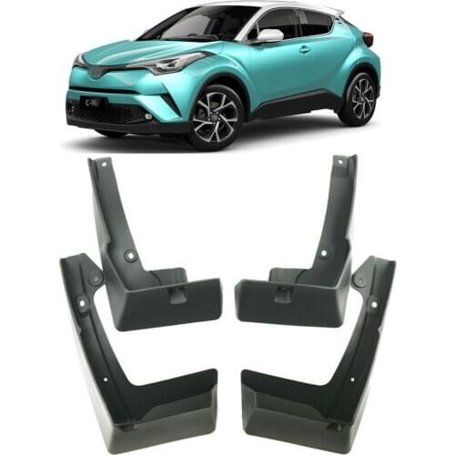 Splash Flap Car Accessories for Toyota C-HR 2017 2018 2019 CHR C HR AX10 Front Rear Mudflap Fender Flares Mudguards Mud Flaps