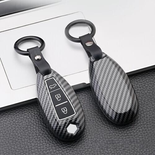 Carbon fiber ABS Car Remote Key Case Fob Cover For Suzuki Vitara Swift Kizashi SX4 Ignis SX4 baleno Ertiga Ciaz 2016-2018