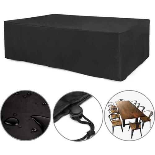 Waterproof outdoor terrace garden furniture cover rain and snow chair cover for sofa table and chair Oxford cloth dust cover