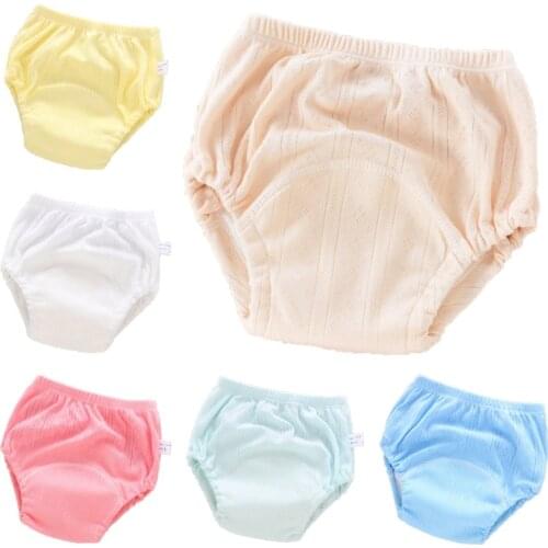 Baby Diapers Potty Toilet Training Pants Nappies Cartoon Boys Girls Underwear for Toddler Cotton Panties Reusable Diapers Cover