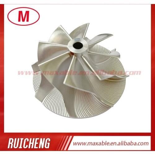KP39 35.00/46.00 mm 8+0 blades high performance turbocharger billet/milling/aluminum 2618 compressor wheel