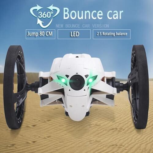 Mini Bounce Car SJ80 RC Cars 4CH 2.4GHz Jumping Sumo RC Car with Flexible Wheels Remote Control Robot Car