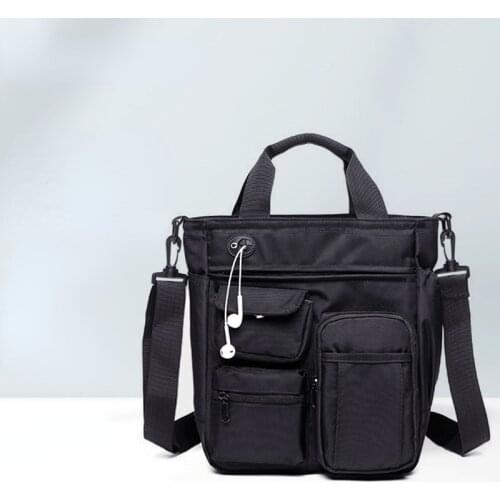 Tilorraine 2021 new multifunctional leisure handbag men oxford cloth shoulder bag business messenger bag men briefcase handbag