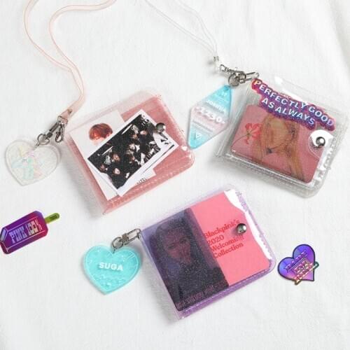 Solid Color Transparent Wallets Mini Coin Purse Fashion Small Bag Women’s Solid Color Jelly Card Wallet Sac Pochette Hot Sale