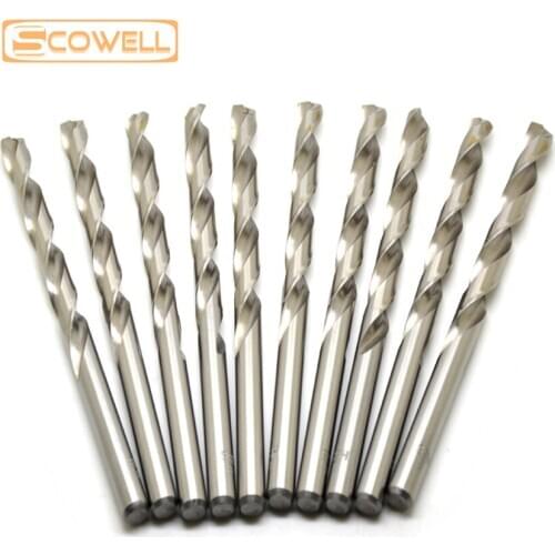 40% OFF HSS M2 Fully Ground Process 3mm Twist Drill Bits Wood Working Drill Bits Straight Shank DIN338 Drill Bit free shipping