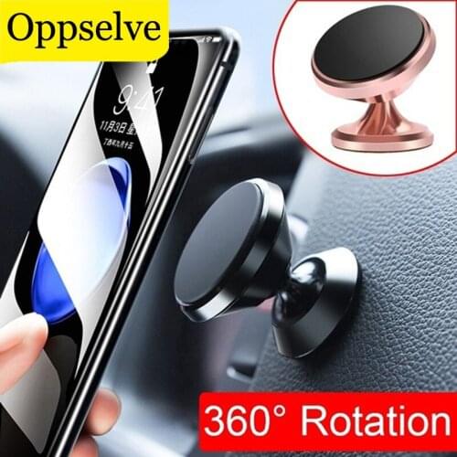 Oppselve Universal Magnetic Car Phone Holder Mobile Cell Air Vent Mount Magnet GPS Stand For iPhone 11 Pro Max X 7 Xiaomi Huawei