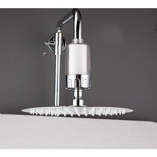 VEHHE Showerhead Filter Skin Care Healthy High Output Revitalizing Shower Filter Hard Water Chlorine Filter Water Softener