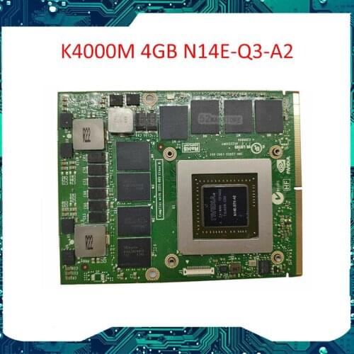 05DGTT For Dell Precision M6700 4GB Quadro K4000M N14E-Q3-A2 Laptop Video card Fully Tested