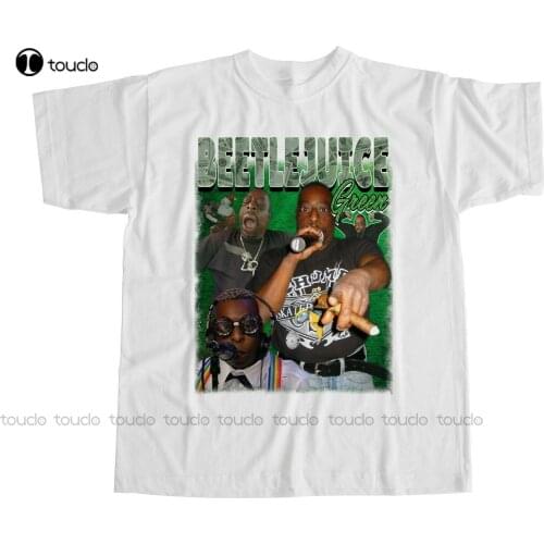 Beetlejuice Green T Shirt Tribute Howard Stern Radio Wack Pack Babba Booey Funny Unisex Women Men Tee Shirt