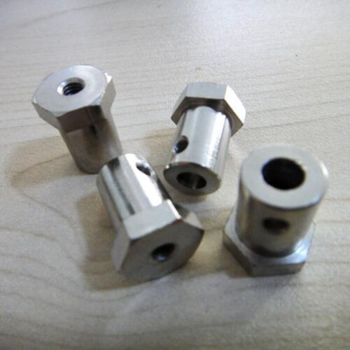 ID 3-8mm copper/ steel Hex coupling/tire connector/coupling/Hardware Metal Parts/DIY toy accessories/technology model parts